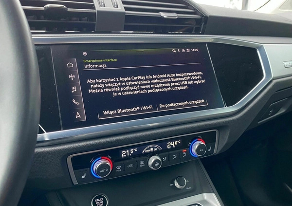 Audi Q3 cena 159900 przebieg: 17622, rok produkcji 2023 z Gdynia małe 407